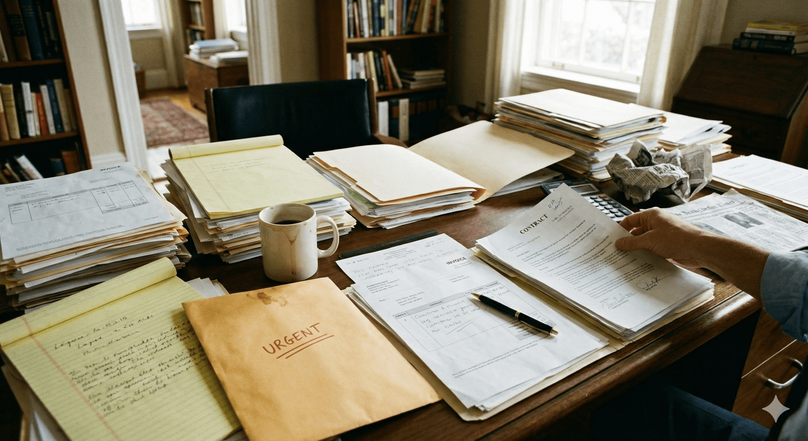 Paperwork and essentials